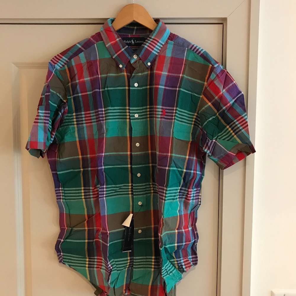 Polo Ralph Lauren Short Sleeve Shirt XL NEW
